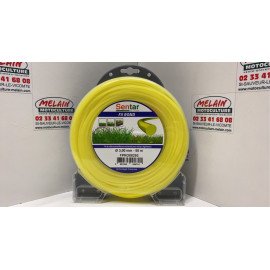 Bobine de fil nylon rond 2,40mm 90m 