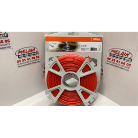 Bobine de fil nylon rond 2,70mm 65m