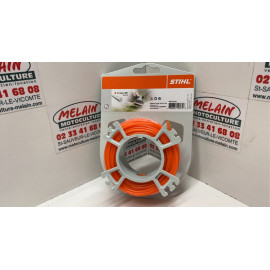 Bobine de fil nylon rond 2,40mm 14m