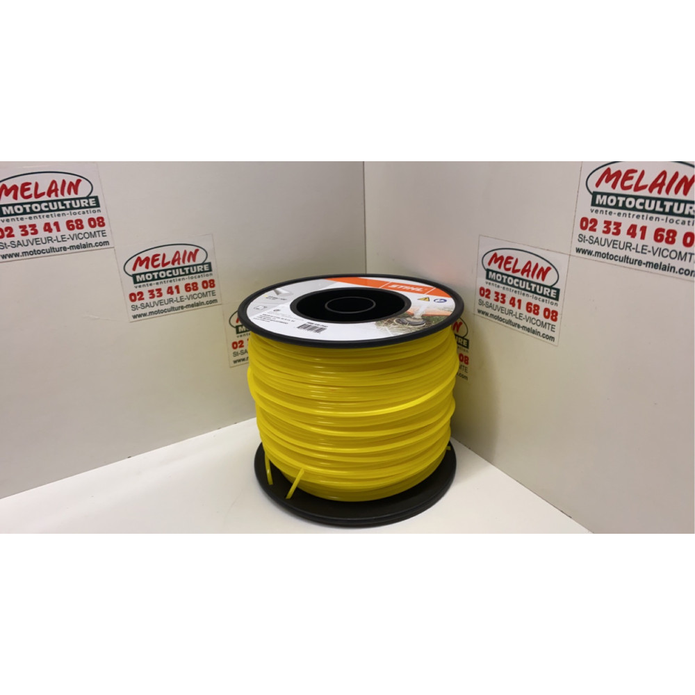 Bobine de fil nylon rond 3,00mm 162m