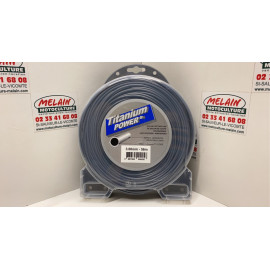 Bobine de fil nylon rond 3,00mm 56m