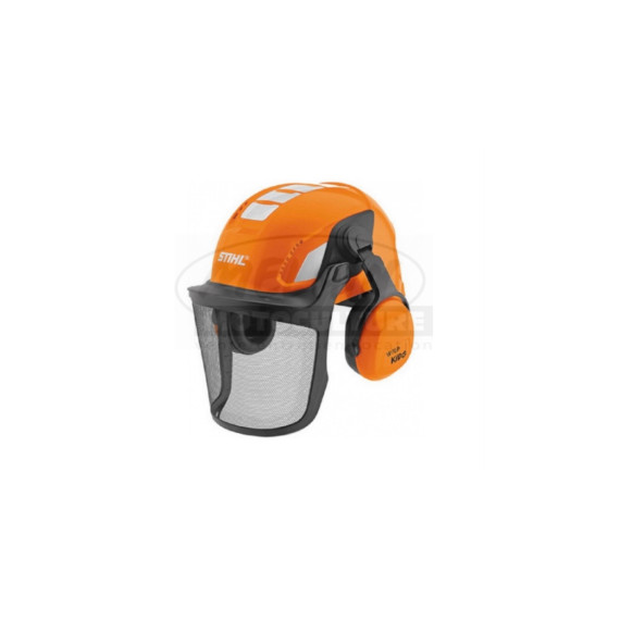 Casque  jouet enfant Stihl chez Melain motoculture à Saint Sauveur le Vicomte