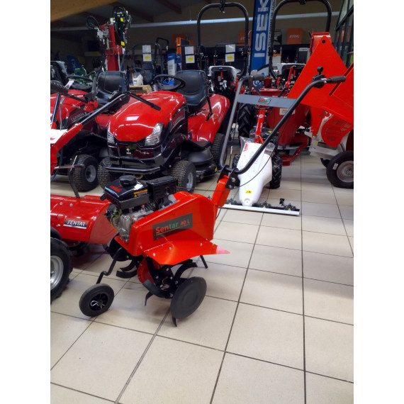Motobineuse  Sentar S35L avec fraises labour, chez Melain motoculture à Saint Sauveur le Vicomte