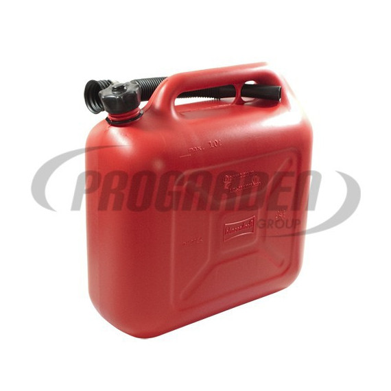 Jerrican plastique 10l avec bec