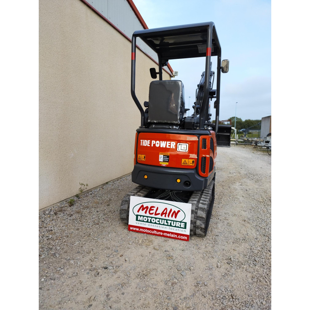 Mini Pelle TIDE POWER TD12 chez Melain Motoculture