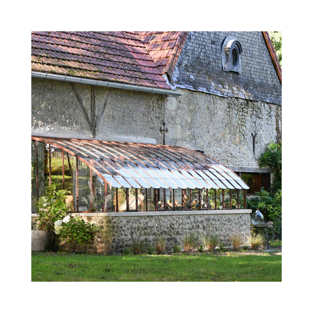 Serre Chambord sur muret chez MELAIN MOTOCULTURE