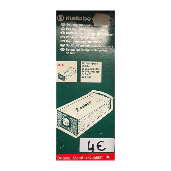 Sachet poussière de ponçage en déstockage chez MELAIN MOTOCULTURE