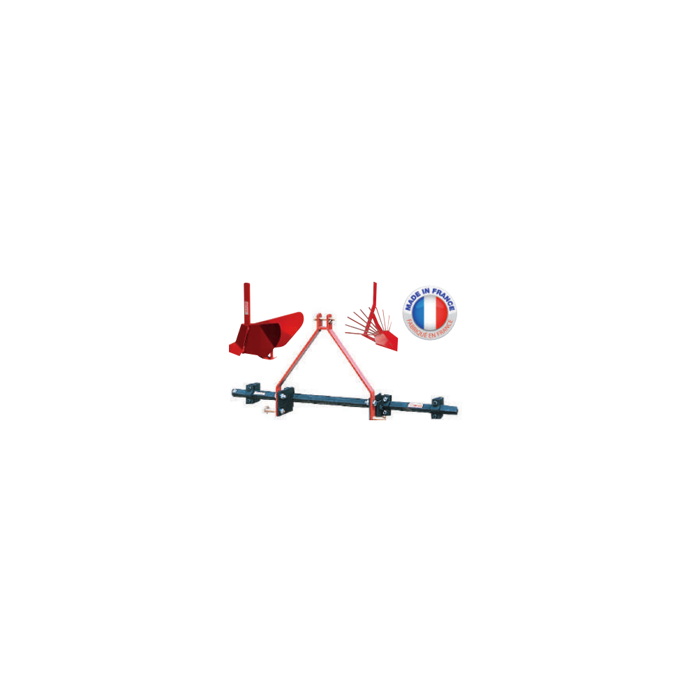 CADRE PORTE-OUTILS POUR  MICROTRACTEUR - PACK chez MELAIN MOTOCULTURE