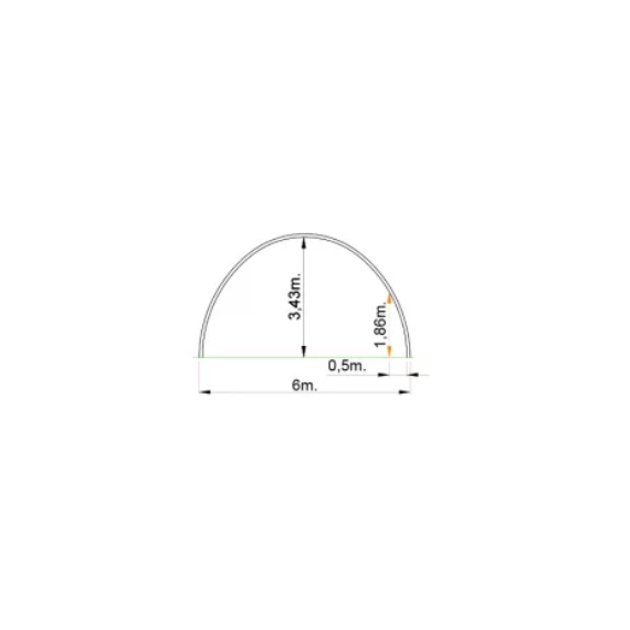Tunnel de stockage Asthor 6.00m chez MELAIN MOTOCULTURE