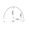 Tunnel de stockage Asthor 6.00m chez MELAIN MOTOCULTURE
