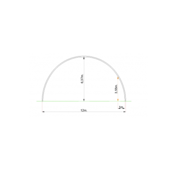Tunnel de stockage Asthor 12.00m chez MELAIN MOTOCULTURE