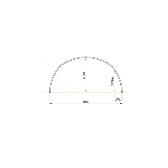 Tunnel de stockage Asthor 10.00m chez MELAIN MOTOCULTURE
