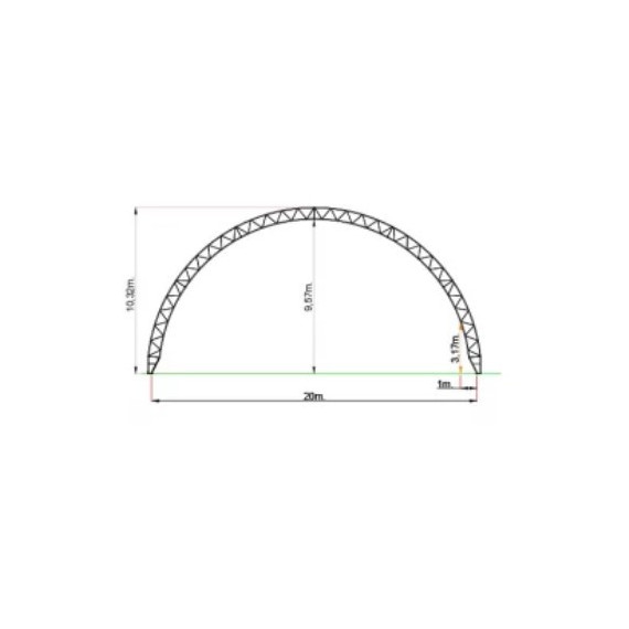Tunnel de stockage Asthor 20.00m chez MELAIN MOTOCULTURE