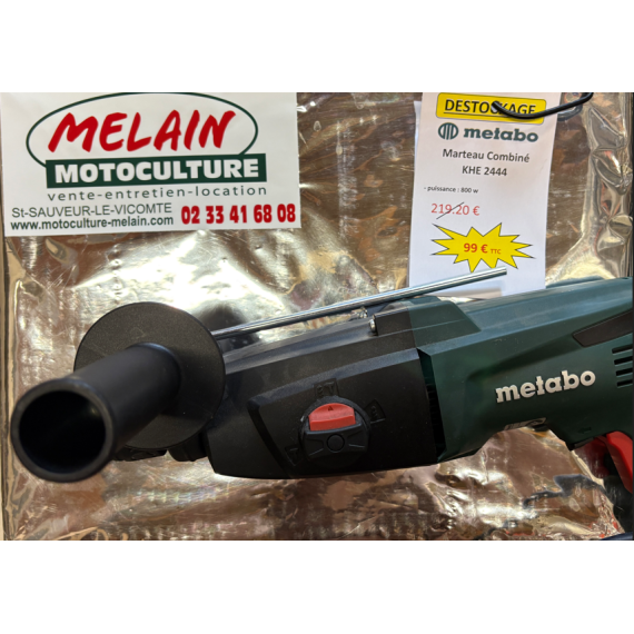 Marteau combiné METABO en déstockage chez MELAIN MOTOCULTURE