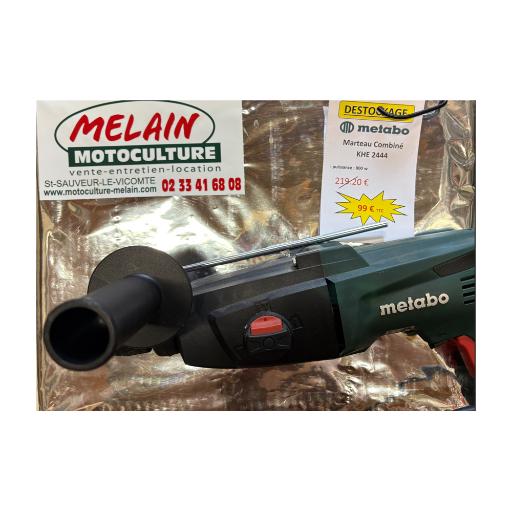 Marteau combiné METABO en déstockage chez MELAIN MOTOCULTURE