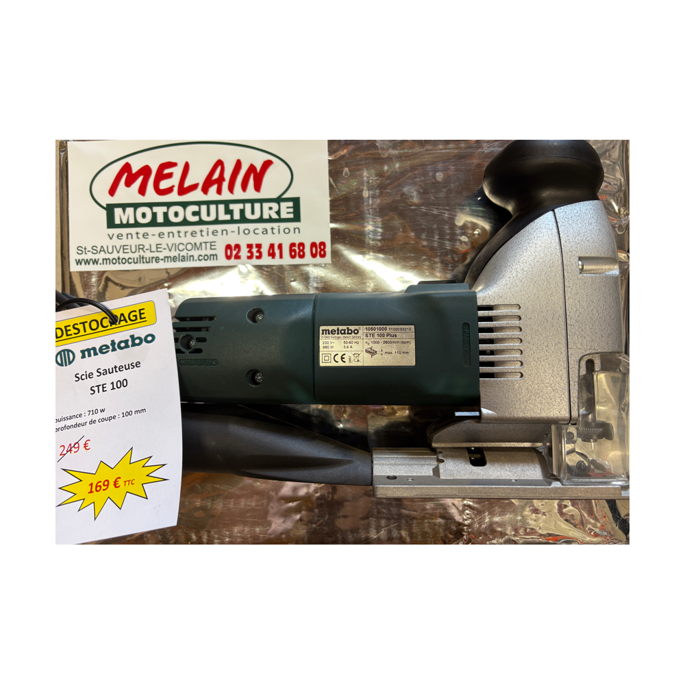 Scie sauteuse STE100 en déstockage chez MELAIN MOTOCULTURE